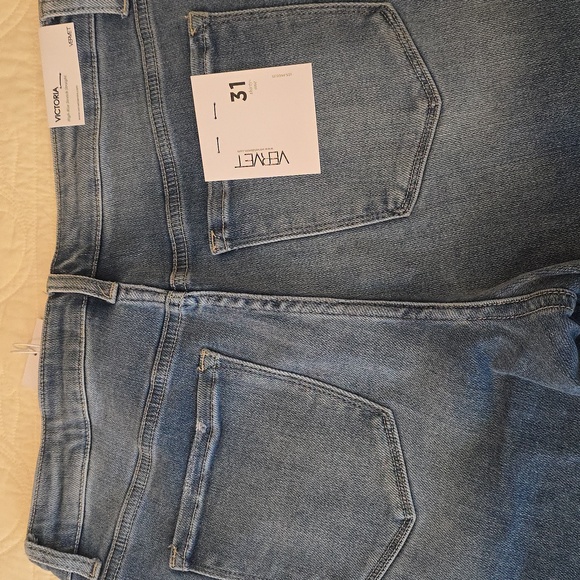 Vervet Victoria High-Rise Stretch Straight Jeans NWT 31 - Picture 2 of 8